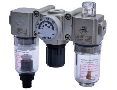 Gac100 Series Frl Combination - Color: Silver