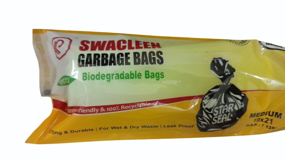 100% Recycleable Biodegradable Bags - Color: Multiple