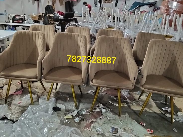 Restaurant And Cafe Iron Chair