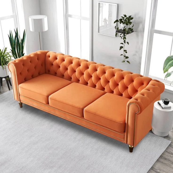 Chesterfield Sofa Set For Living Room