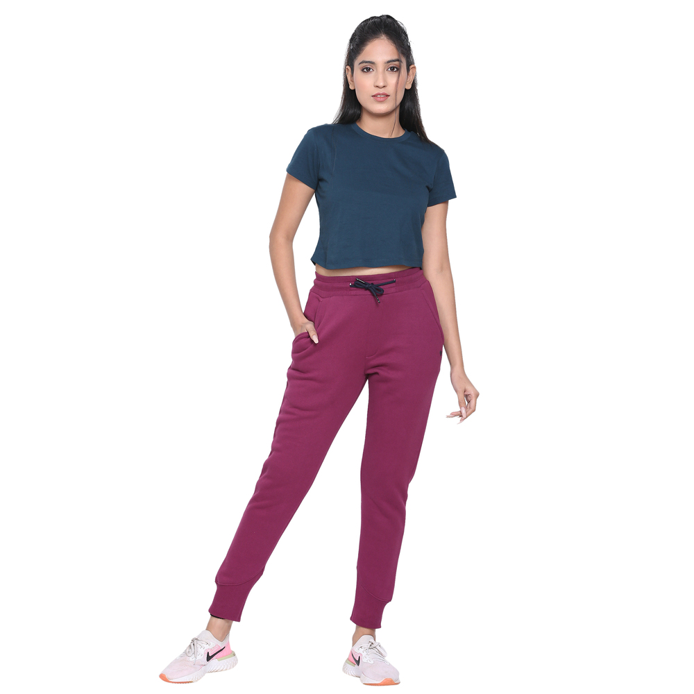 BU-FLP-504-LADIES FLEECE JOGGER