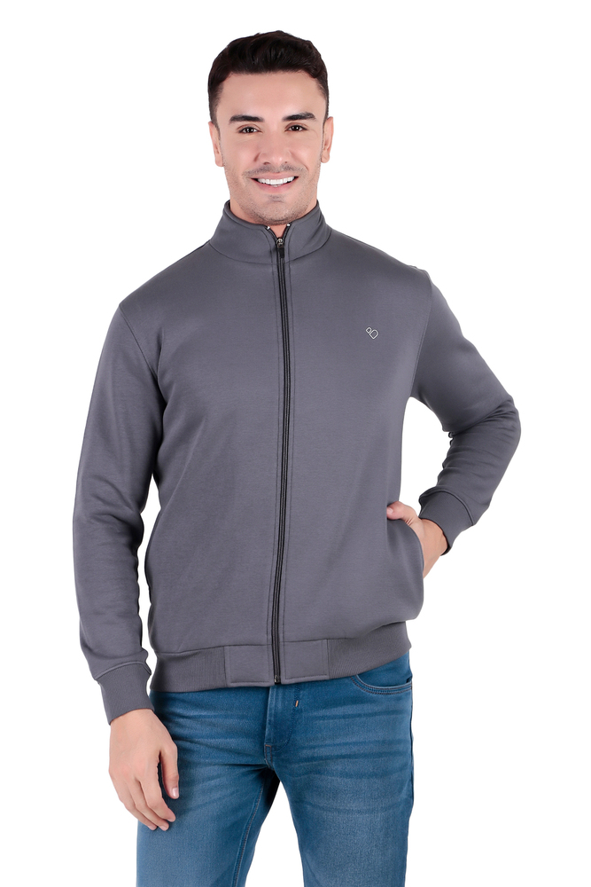 BU-MSS-209- MEN ZIPPER SWEATSHIRT