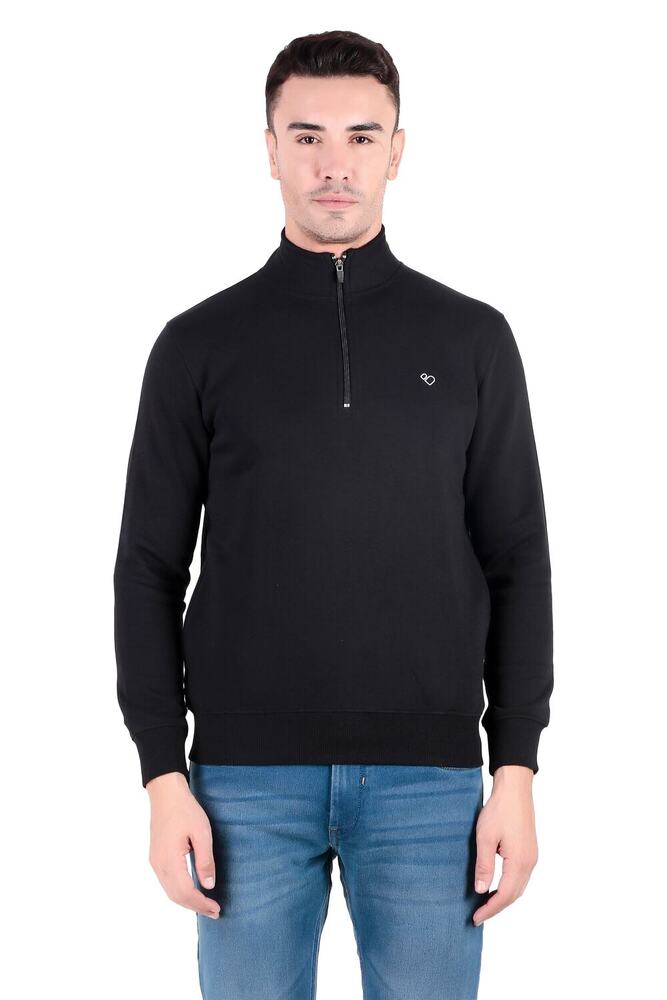 BU-MSS-219 HALF ZIPPER SWEATSHIRT