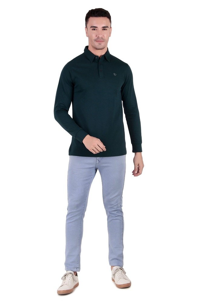 Bu-Fmt-213- Polo T-Shirts - Color: Green