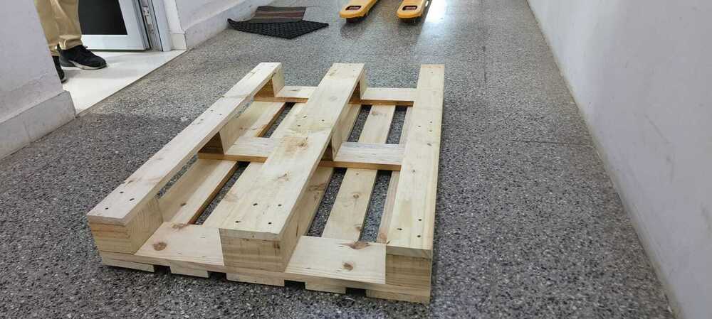 Pine wood Euro pallet standard size 1200X800X150 mm