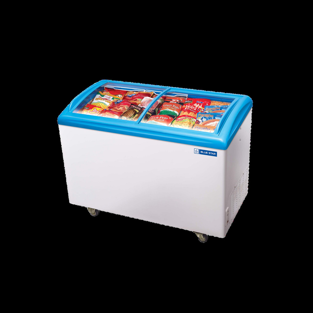 Transparent Deep Freeezer - Color: White