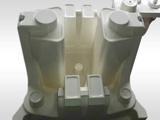 Injection Molding Machine - Color: White