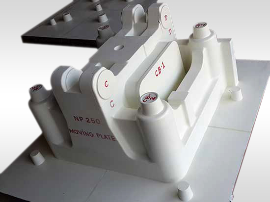 Injection Molding Machine - Color: White