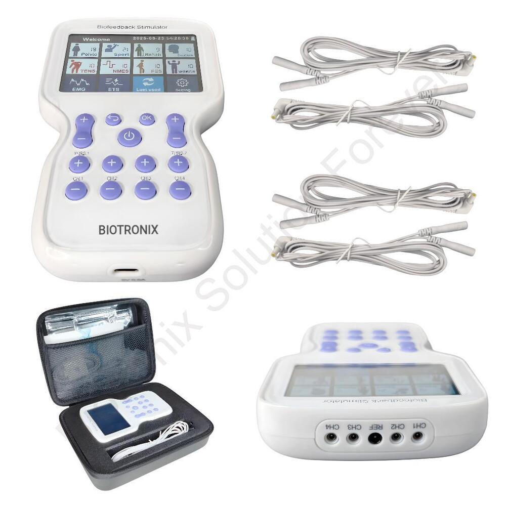 KM-580 Dual Channel EMG Biofeedback Machine with Touch Screen Display