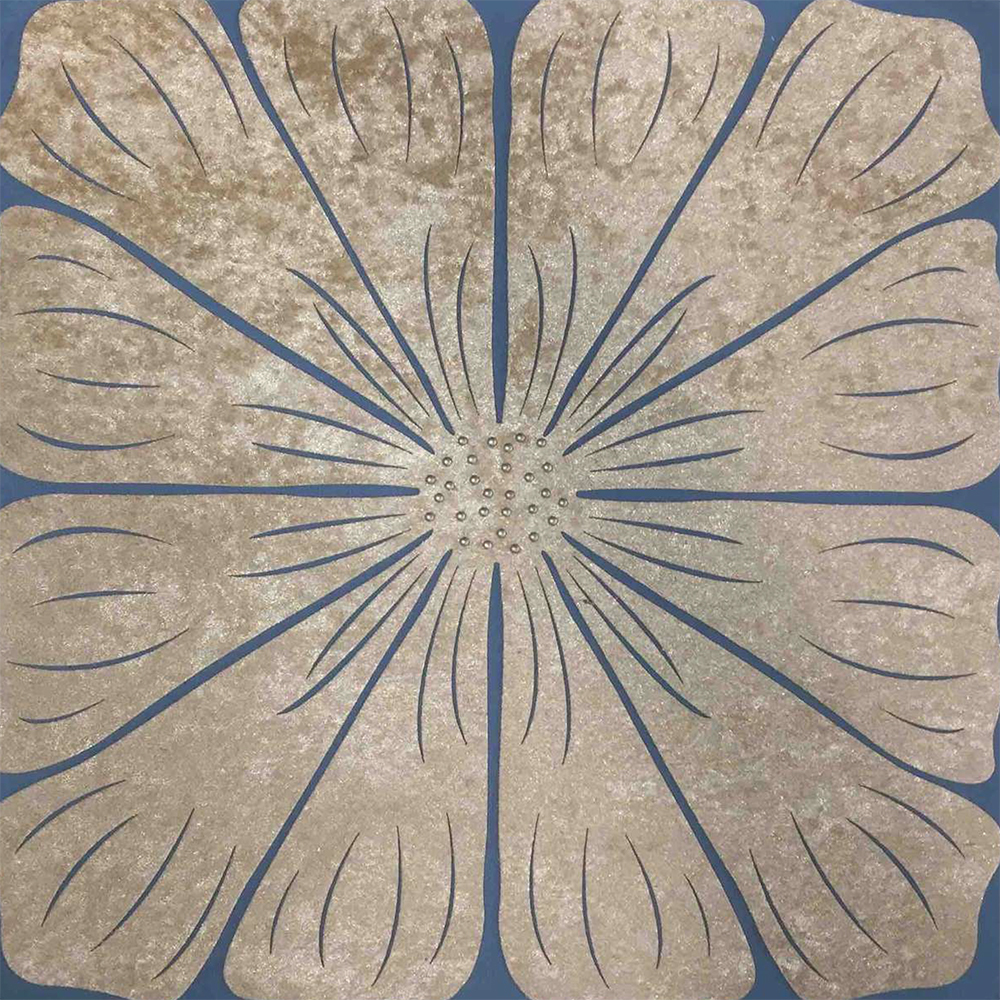 Ead 1-4 Elangles Wall Panel Wallpaper - Material: Vinyl / Pvc / Acrylic