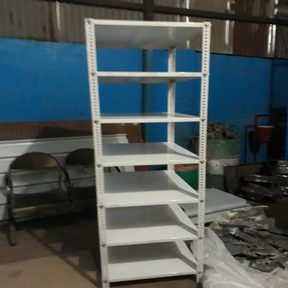 Slotted Angles Racks - Color: Gray