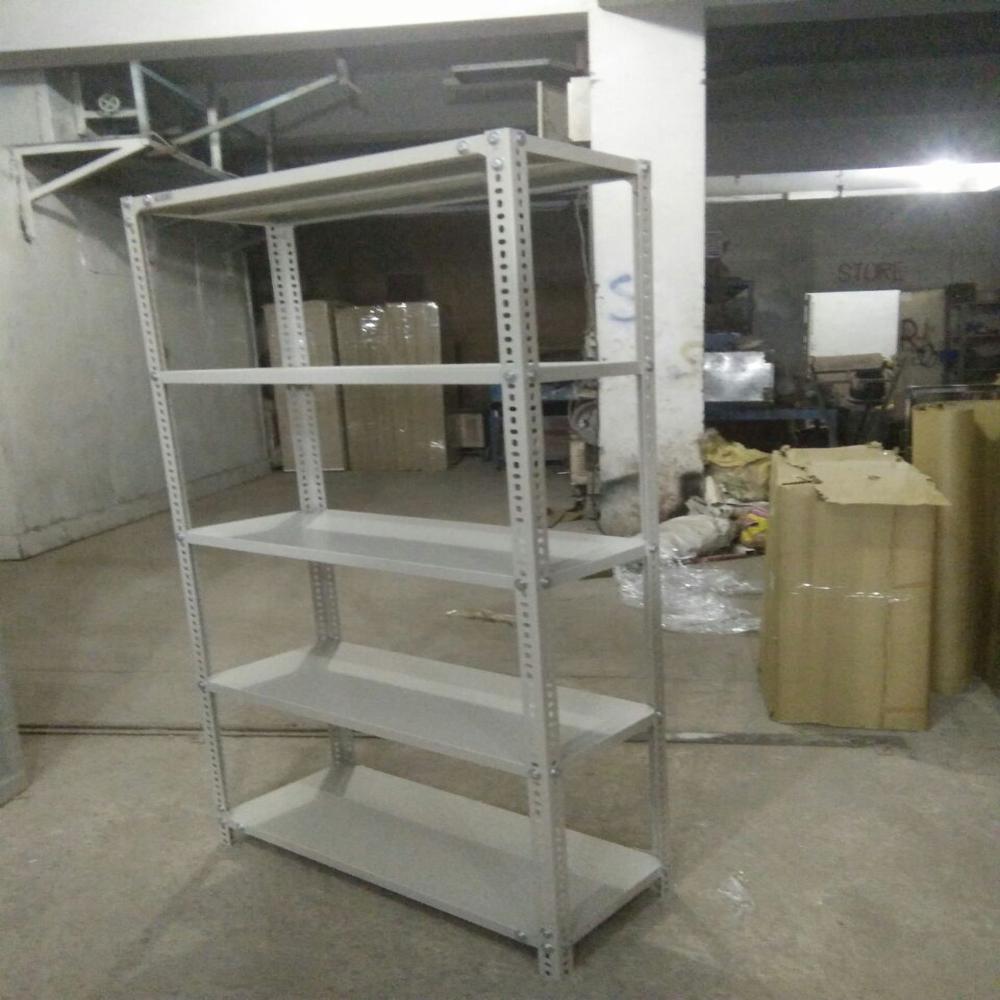 Slotted Angles Racks - Color: Gray