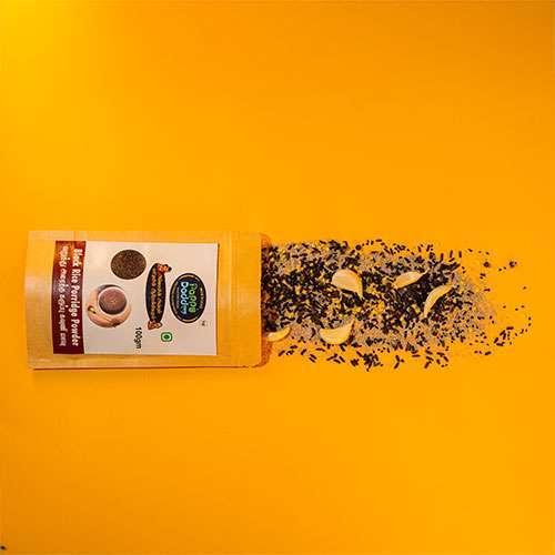 Black Rice Porridge Powder - Origin: India