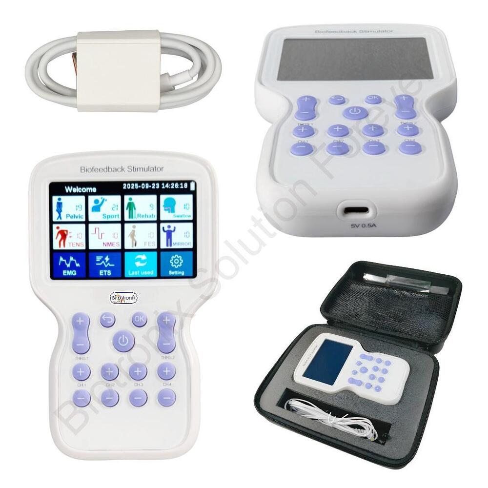 KM-580 Digital EMG Biofeedback System for Stroke and Paralysis Recovery