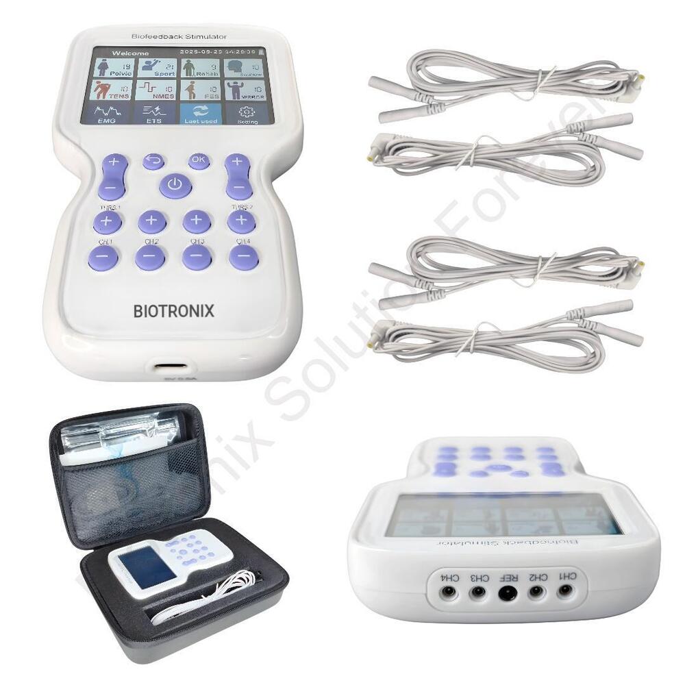 KM-580 EMG ETS FES NMES TENS Biofeedback Therapy Machine for Clinics