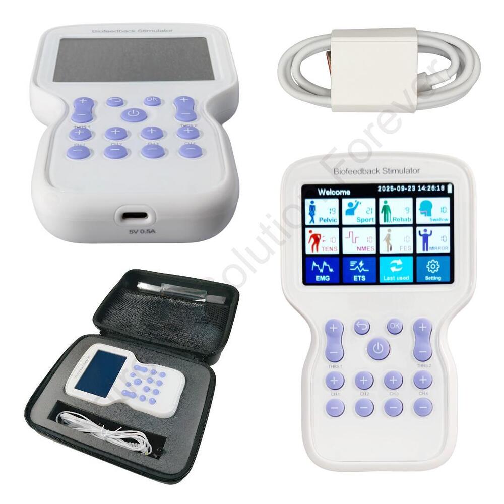 KM-580 EMG ETS FES NMES TENS Biofeedback Therapy Machine for Clinics