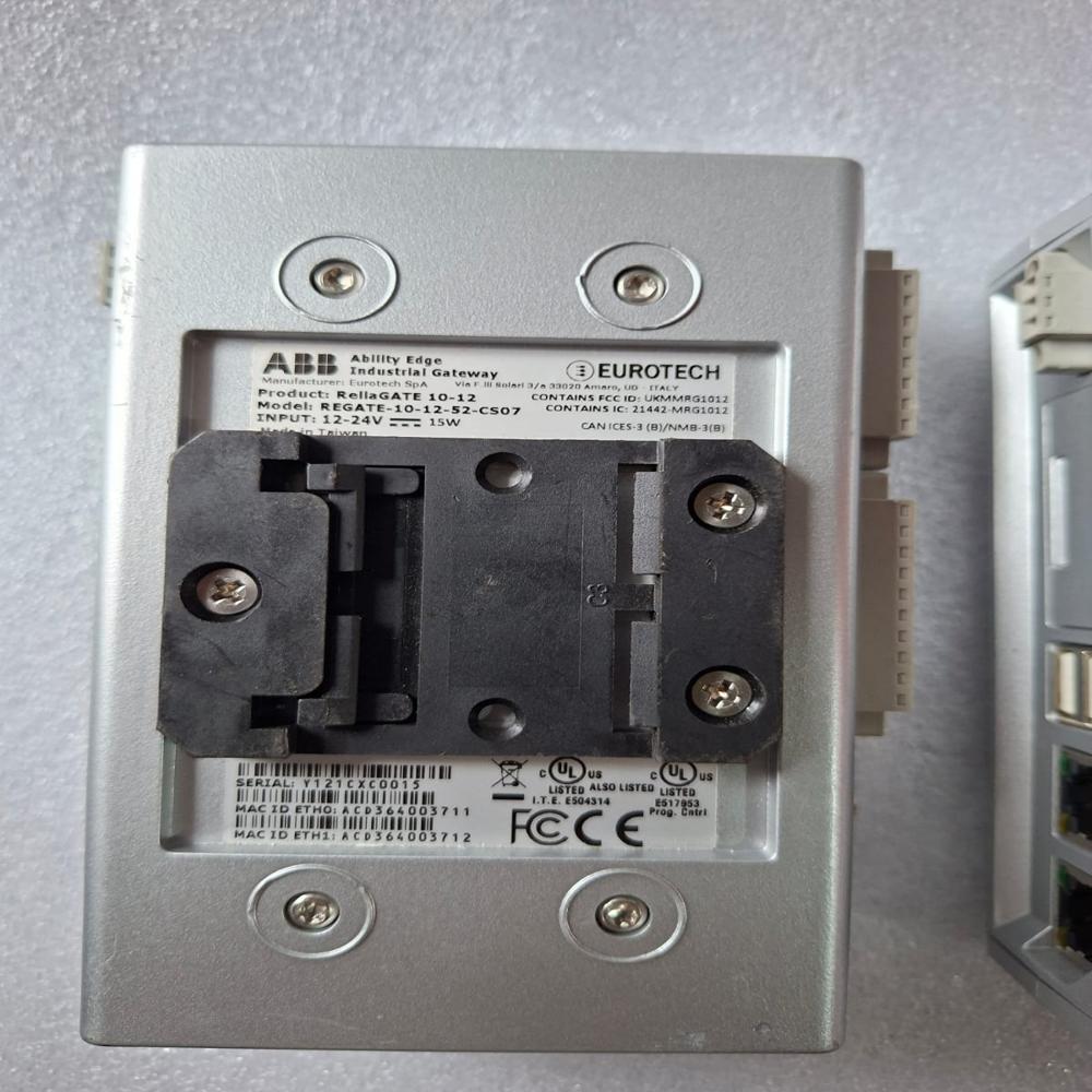 Used Abb Rellagate 10-12 Regate-10-12-52-Cs07 Industrial Gate Way Abb Eurotech