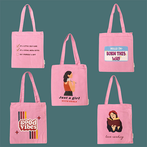Colour Cotton Canvas Bags