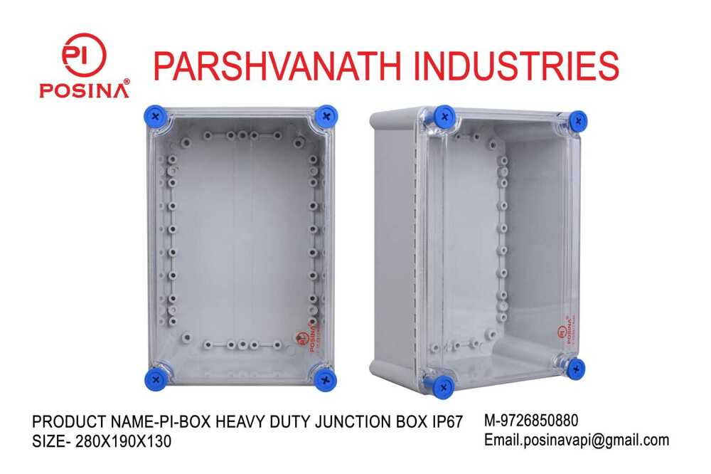 ip67 ABS ENCLOURES 280x190x130