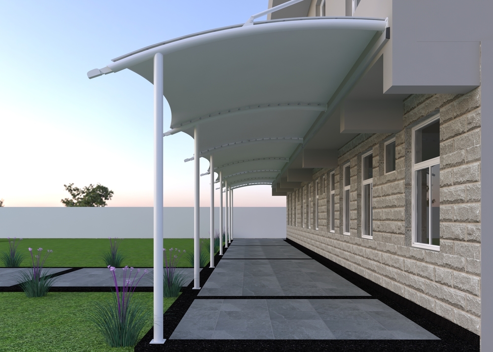 Gazebo Tensile Structure - Material: Polyester