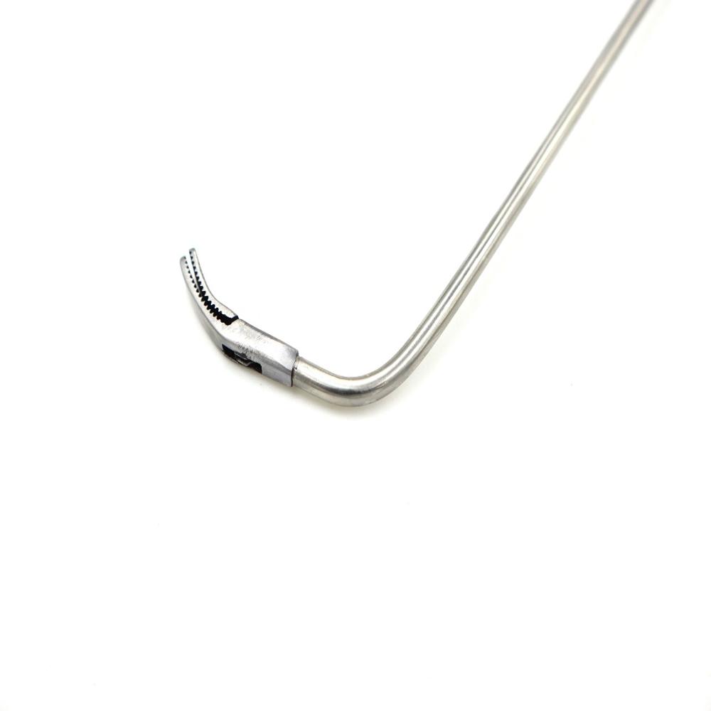 Heuwieser Antrum Grasping Forceps Upward - Feature: - Upward-curved Jaws