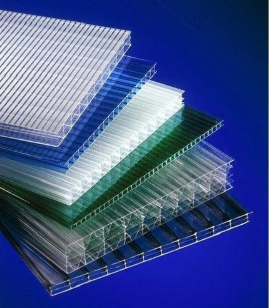 Polycarbonate Multicell Panel - Color: White/Clear/Blue/Lake Blue/Green/ Bronze