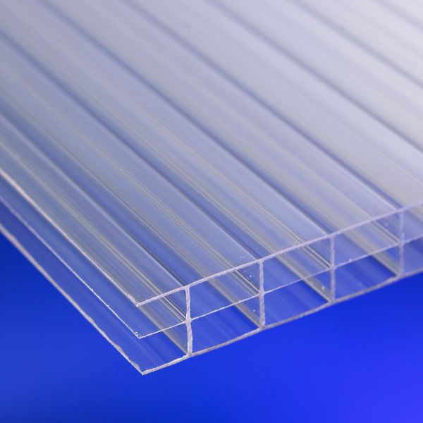 Polycarbonate Multicell Panel - Color: White/clear/blue/lake Blue/green/ Bronze