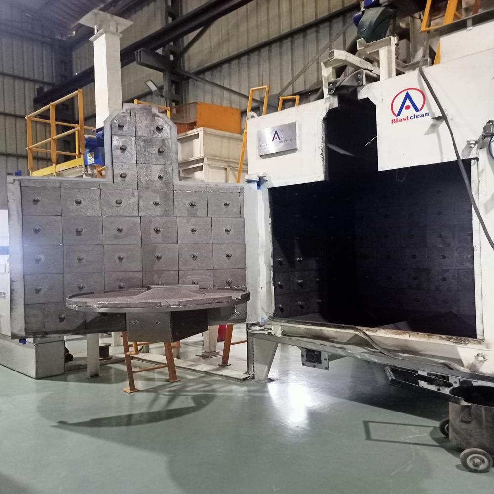 Customize Swing Table Shot Blasting Machine