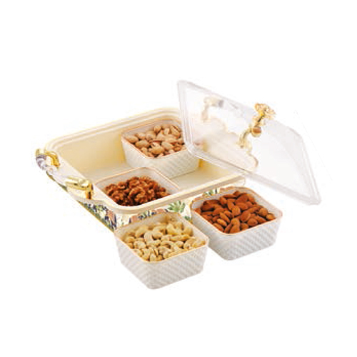 Tuscany Container With Bowl - Features: Premium Quality