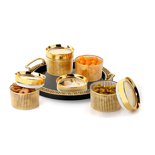 Pivot Bowl With Tray - Features: Premium Quality