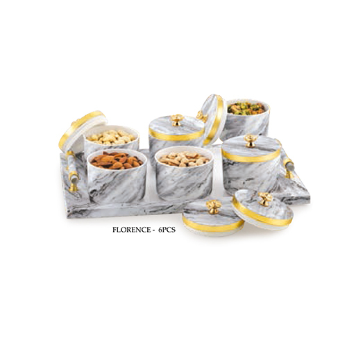 Florence Bowl With Tray - Features: Premium Quality