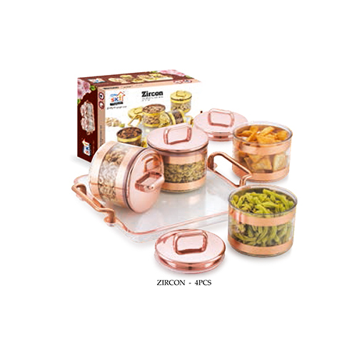 Zircon Bowl With Tray - Features: Premium Quality