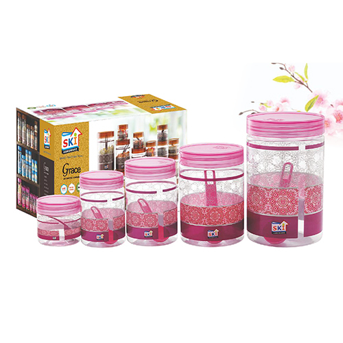 Grace Printed Jar - Color: Various Available