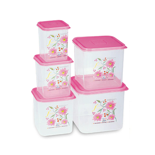 Croma Flower Printed Jar