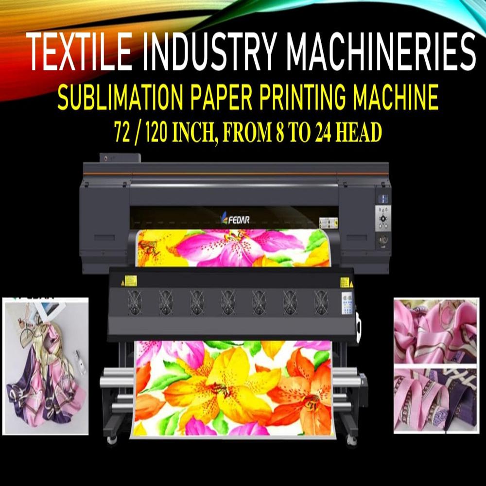 Automatic Roll to Roll Sublimation Paper Heat transfer machine 3.2 mtr