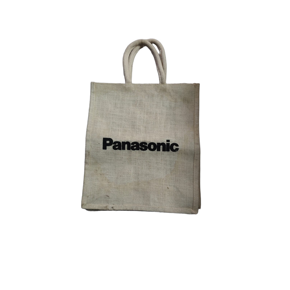 Promotional Jute Tote Bag - Color: Grey
