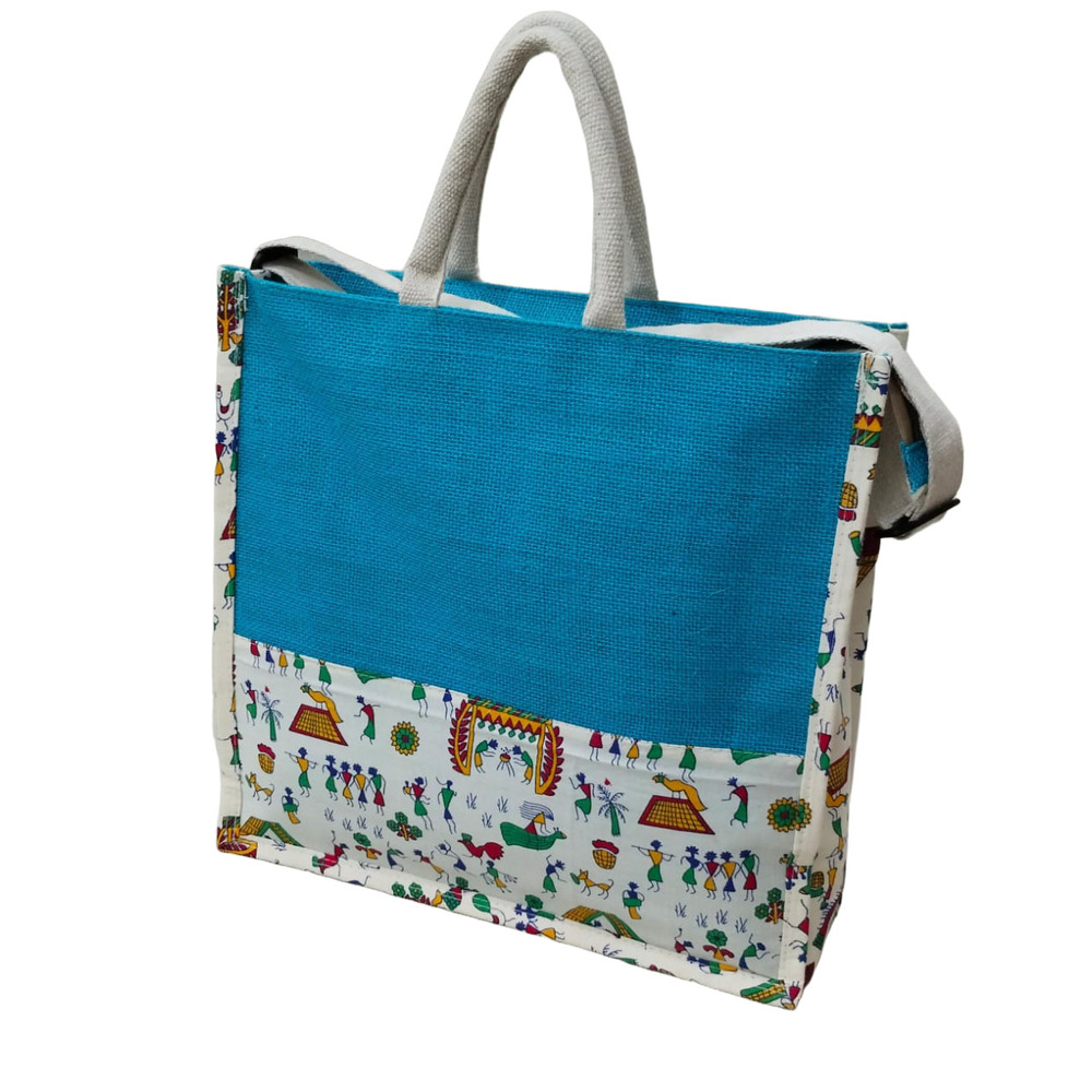 Jute Bag - Color: Multi Colour