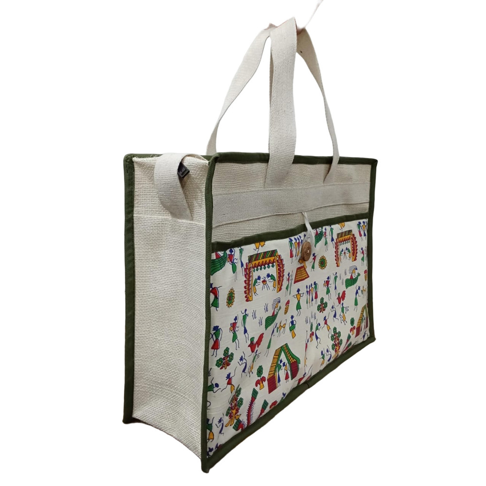 Print Jute Bag