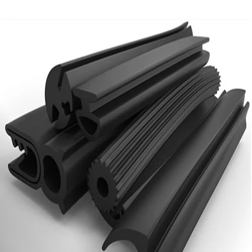 Extruded Rubber Products - Color: Black