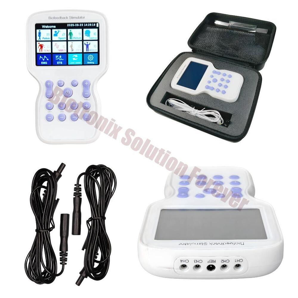 KM-580 EMG Biofeedback Device for Pain Management & Neuromuscular Therapy