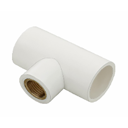 WINMAX UPVC RED BRASS TEE 