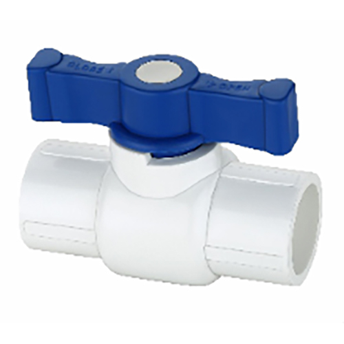 WINMAX UPVC BALL VALVE - SHORT HANDLE 