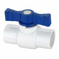 Winmax Upvc Ball Valve - Short Handle  - Application: Plumbing & Water Supply