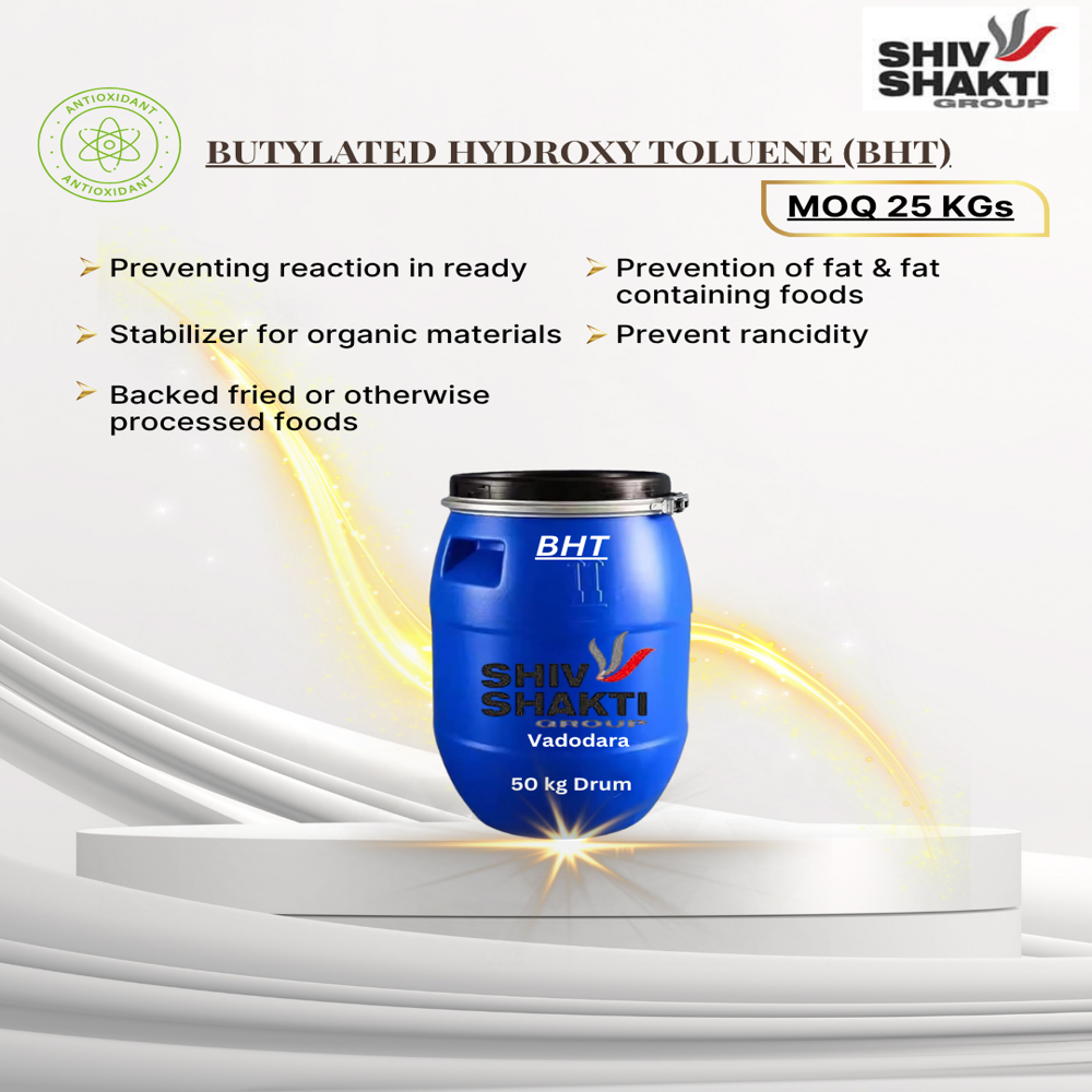 2-6 Di-tert-butyl Para Cresol - Boiling Point: 265 Degree C