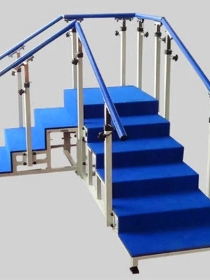 Metallic Exercise Corner Stair Case Therapy - Age Group: Elders