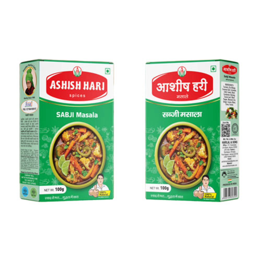 Ashish Hari Sabji Masala