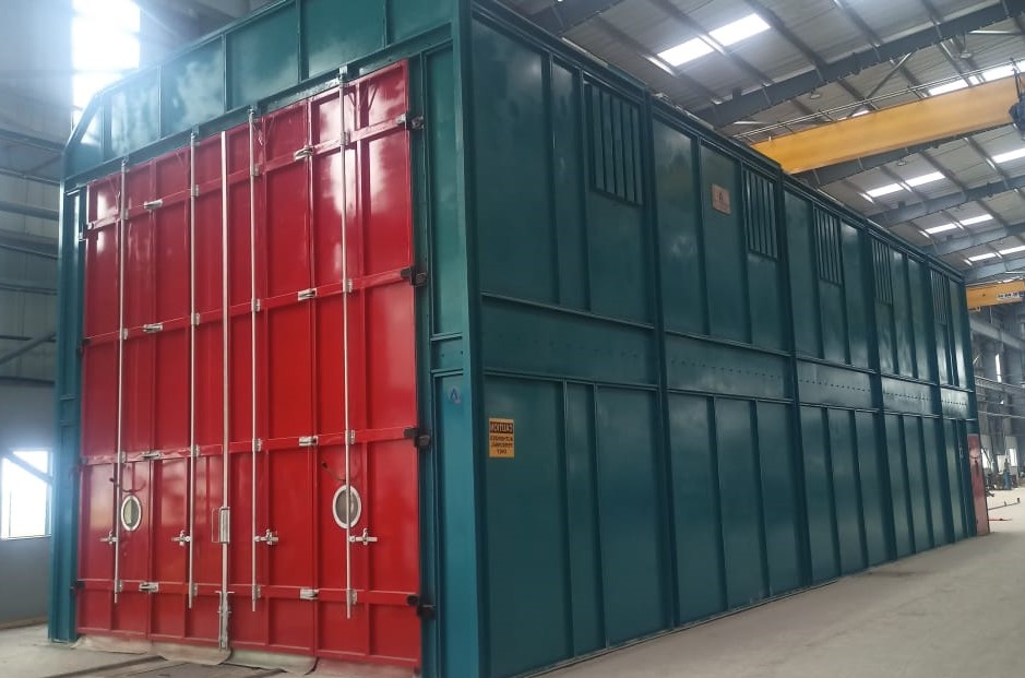 Costumire Semi Automatic Shot Blasting Machine