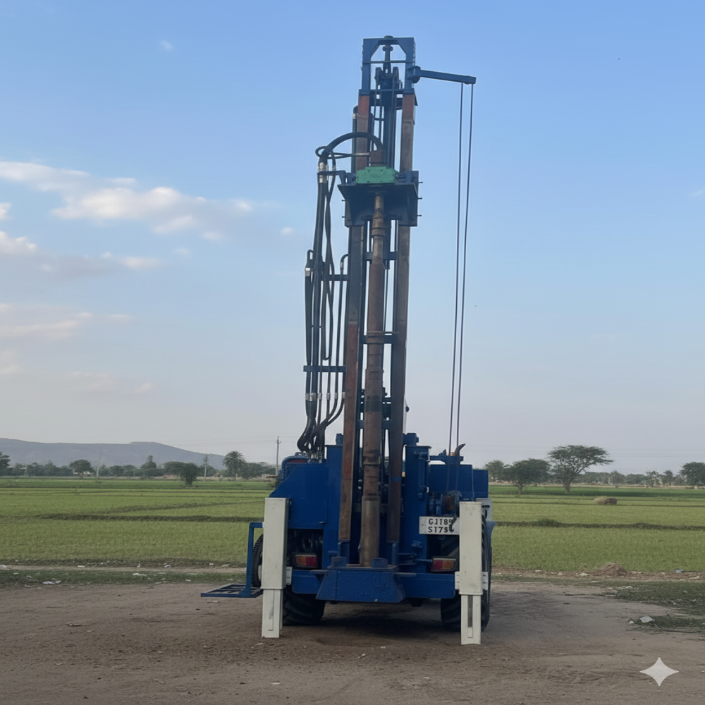 Jwt-15 Tractor Mounted Dthr Water Well Drilling Rig - Automatic Grade: Semi-automatic
