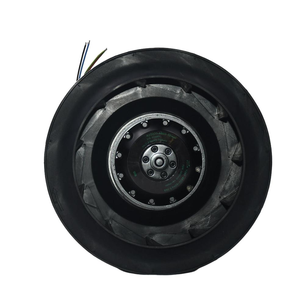 Ebm Papst R2d220-ab02-10 380-460v 75w Centrifugal Fan Powerful Blower Industrial Air Blower Industrial Fan - Color: Black