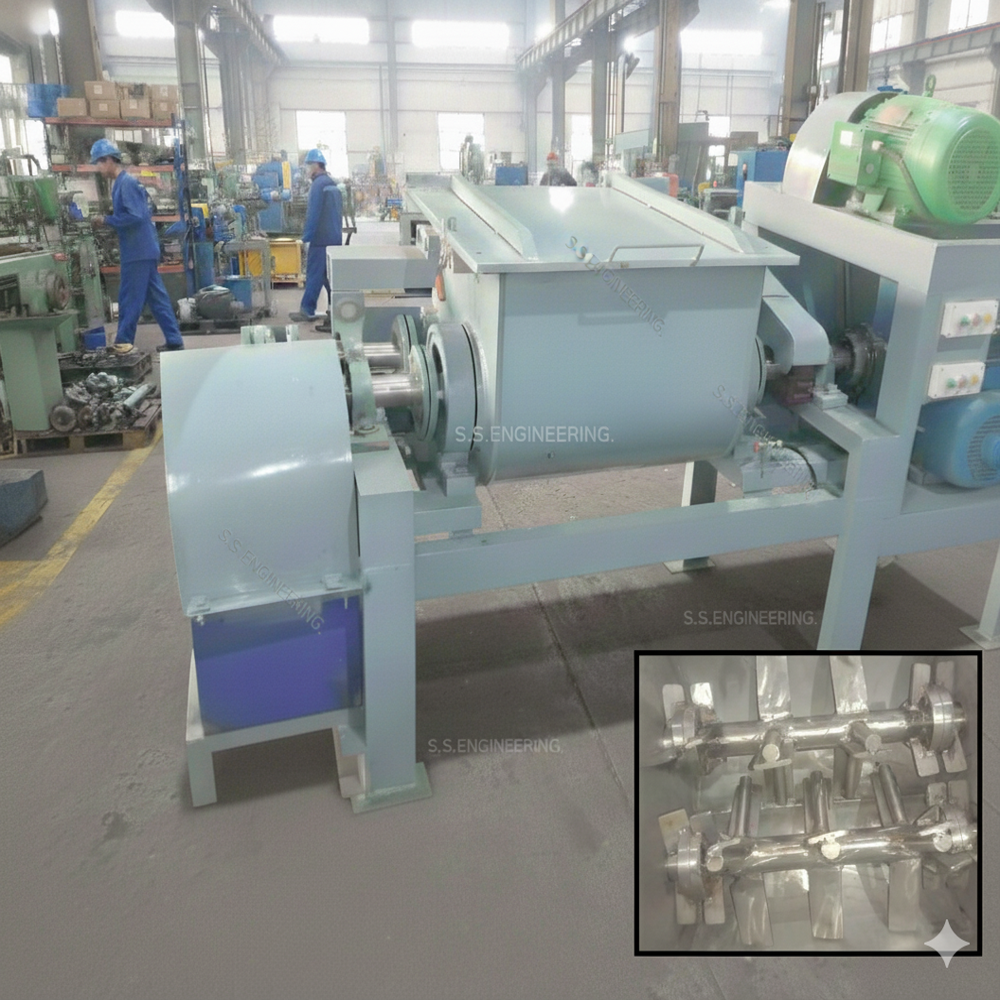 Twin Shaft Mixer - Automatic Grade: Manual